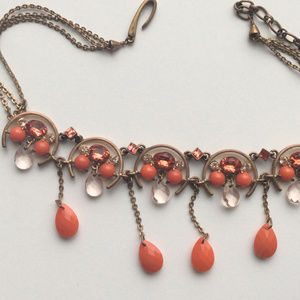 Givenchy Art Nouveau style Choker necklace